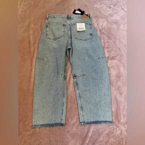 NWT rag & bone Charlie High-Rise Barrel Jeans size 29 - Picture 2 of 9